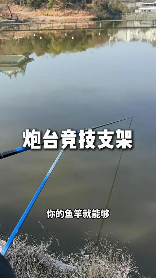 威拓森玩好炮台竞技支架鱼竿碳素钓鱼竿架大物竿钓箱超硬黑坑专用