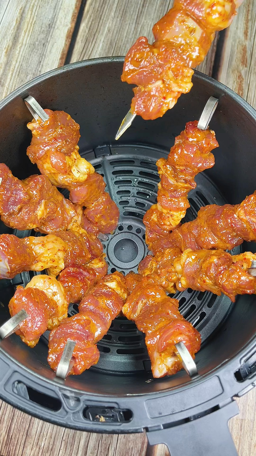 空气炸锅烤羊肉串