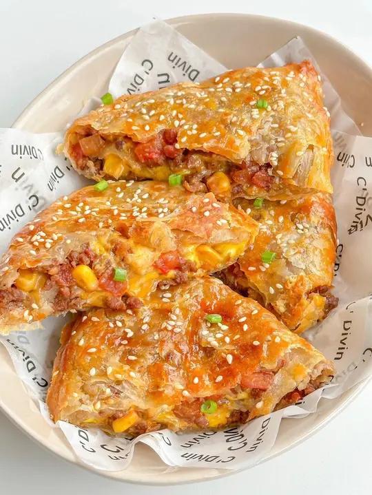 明天早餐吃什么!家里有吃不完的手抓饼快做