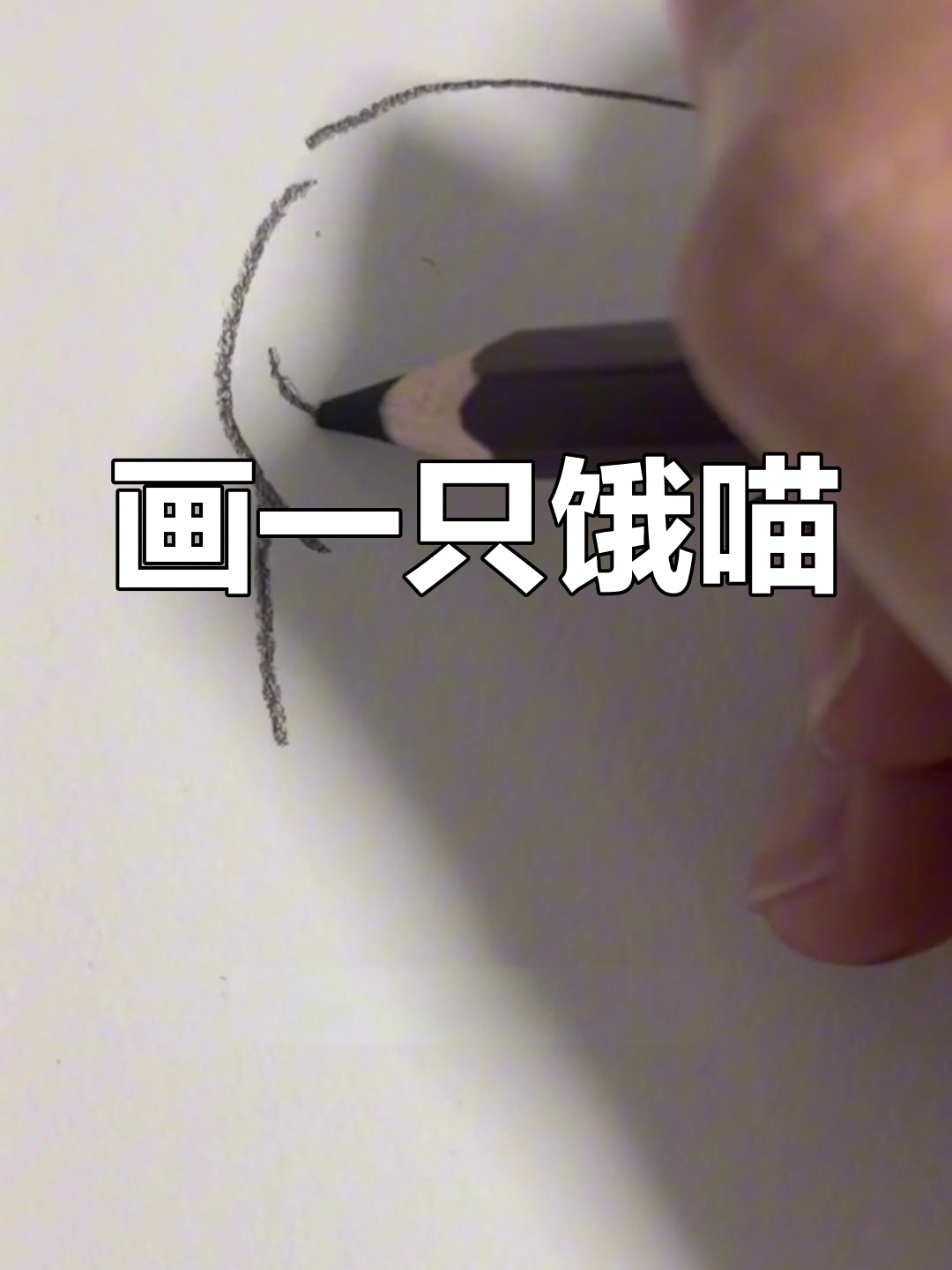 流浪猫的饥饿表情如何绘制