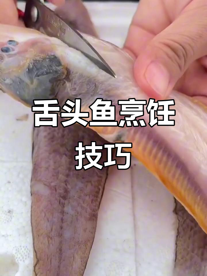 教你轻松清理与炸制舌头鱼,步骤详细!