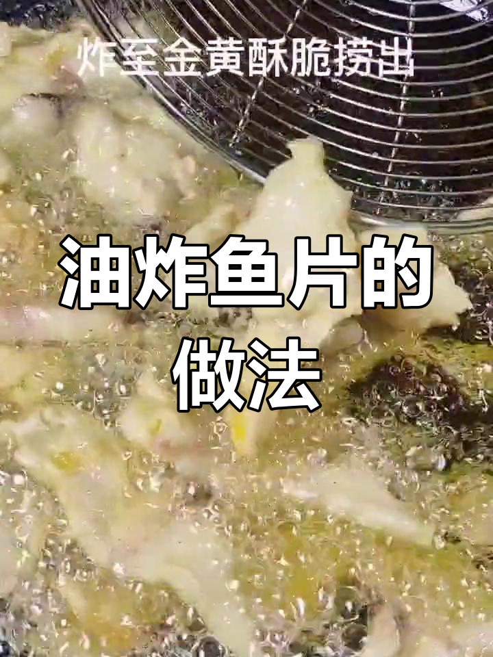 多种油炸鱼片做法