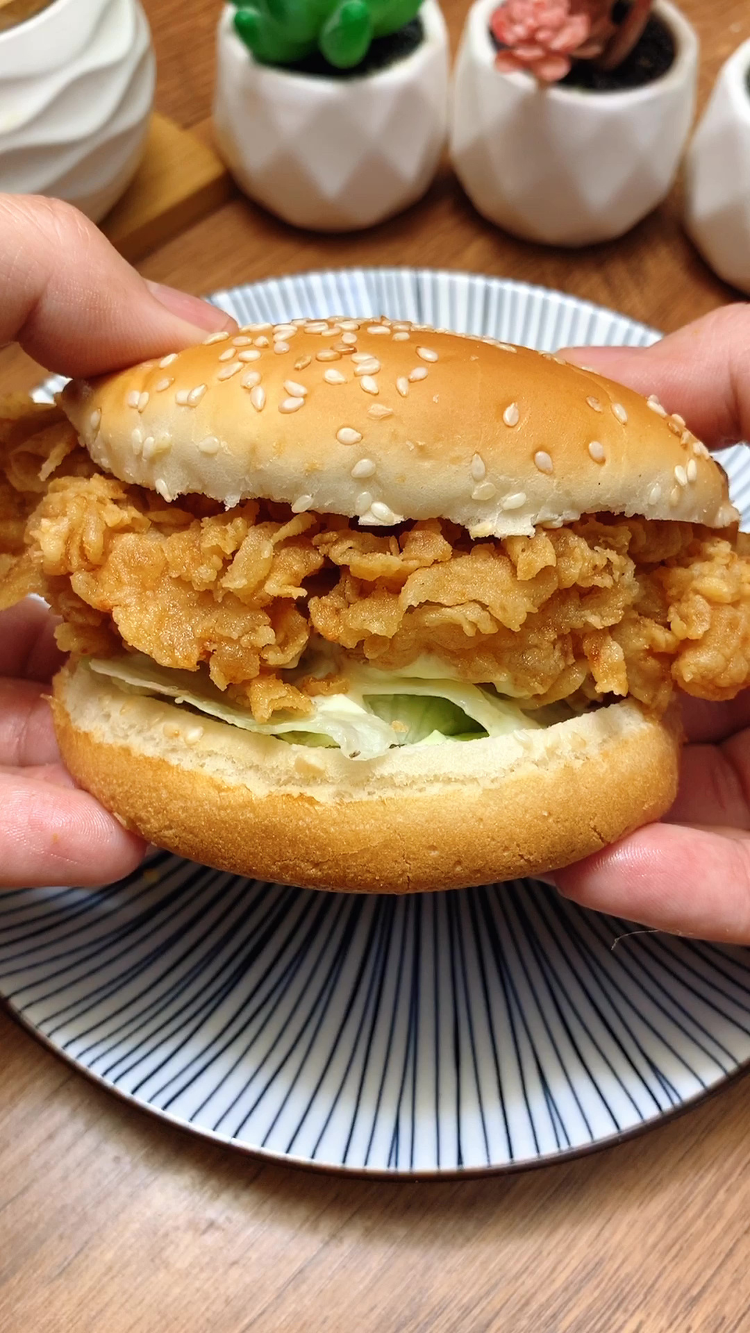 香酥鸡腿堡做法来啦