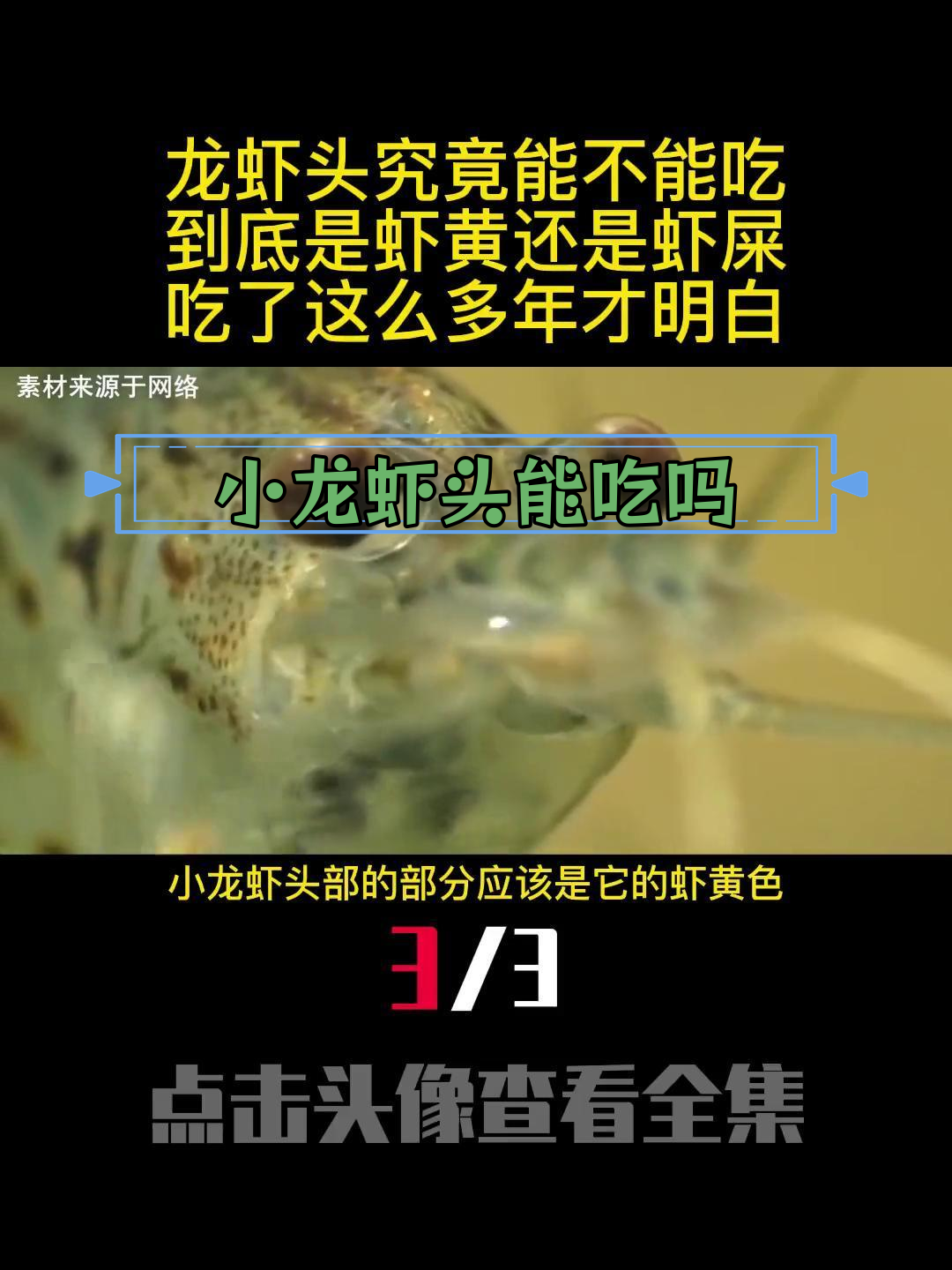 小龙虾头部能吃吗?揭秘虾黄与虾屎的区别