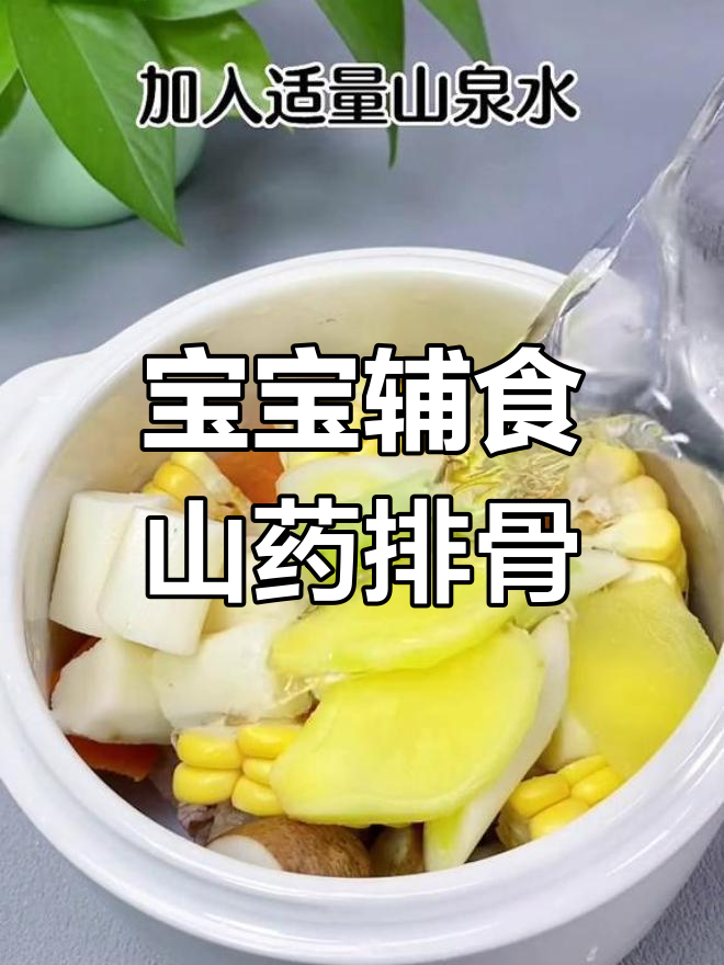 营养满满的宝宝辅食山药排骨汤