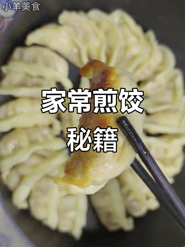 23个饺子，轻松搞定！教你家庭版煎饺秘诀