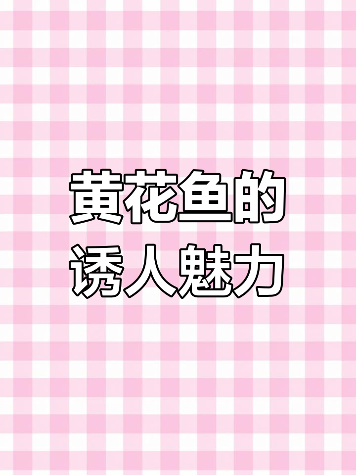 黄花鱼新鲜到,怎么做都美味,真是无法抗拒的诱惑!