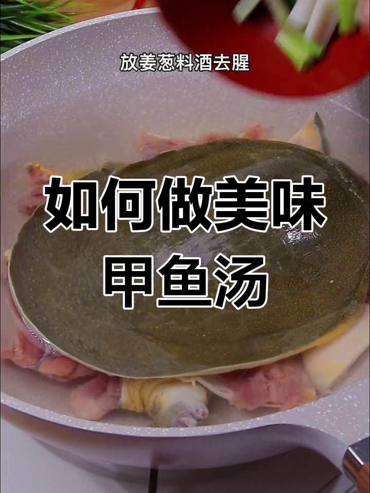 甲鱼汤煲法全揭秘,轻松去除腥味