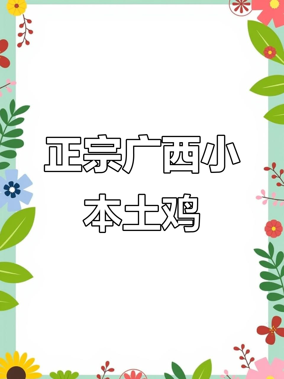 广西老品种小本土鸡:正宗土鸡汤,鲜甜无腥味