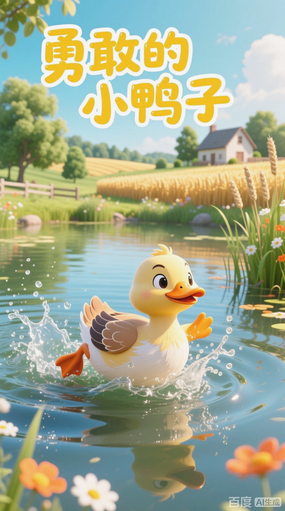 小鸭子的游泳冠军梦