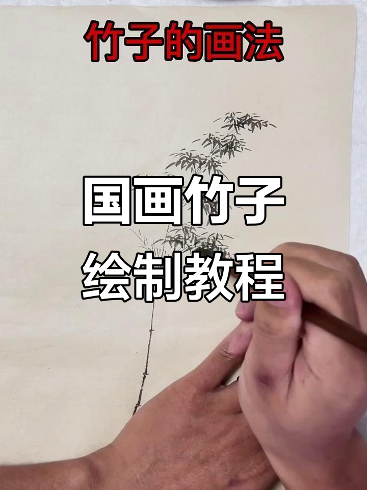 竹子画法全解析：从根部到叶尖的技巧与层次感