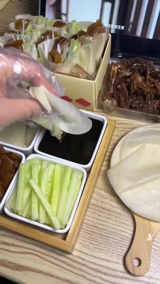 好香的烤鸭,正宗的北京烤鸭