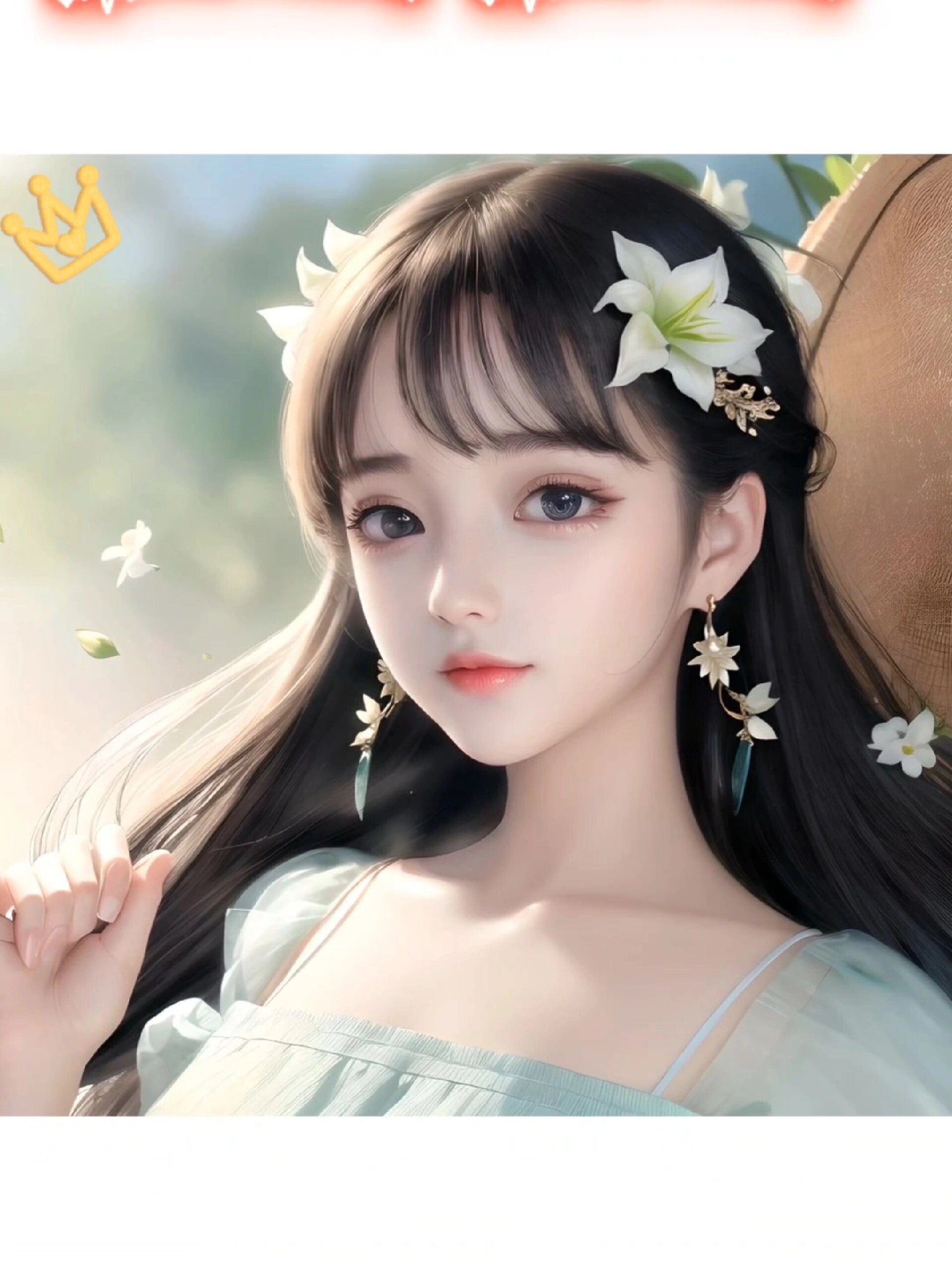 女生卡通头像 唯美微信头像