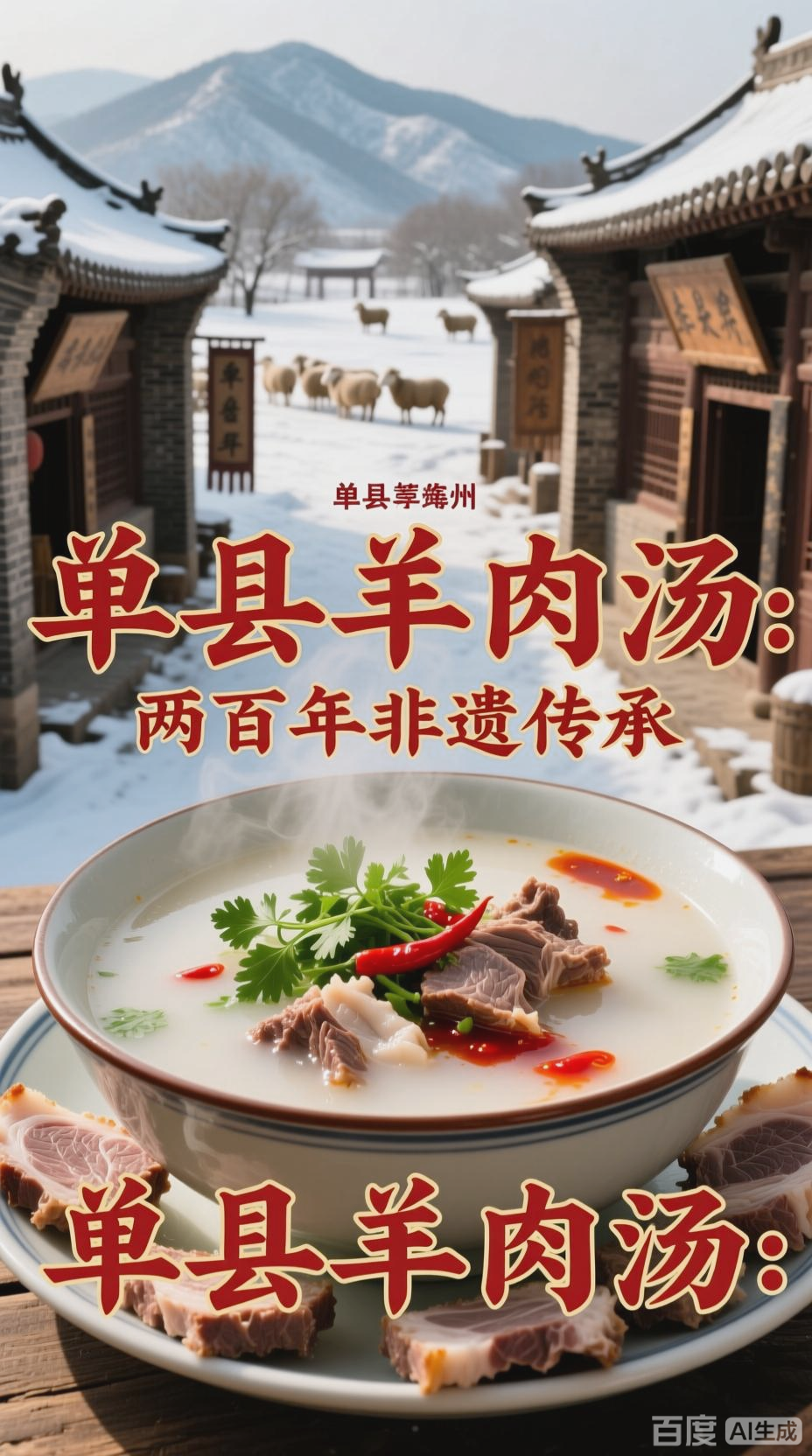 单县羊肉汤的历史传奇