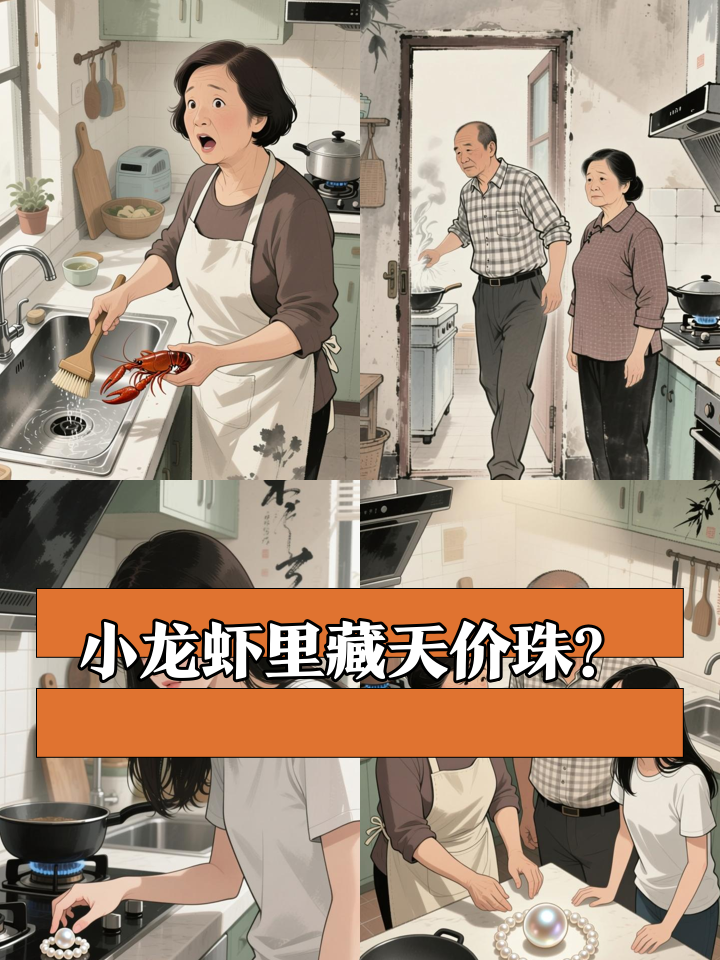 剥小龙虾摸到陶瓷珠？竟是天价钙石，1克值1万多！