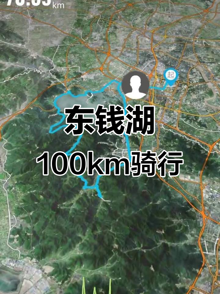 宁波东钱湖100km骑行,挑战极限画恐龙
