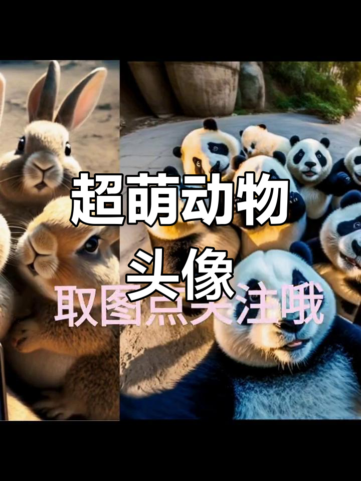 可爱动物头像分享,萌化你的心