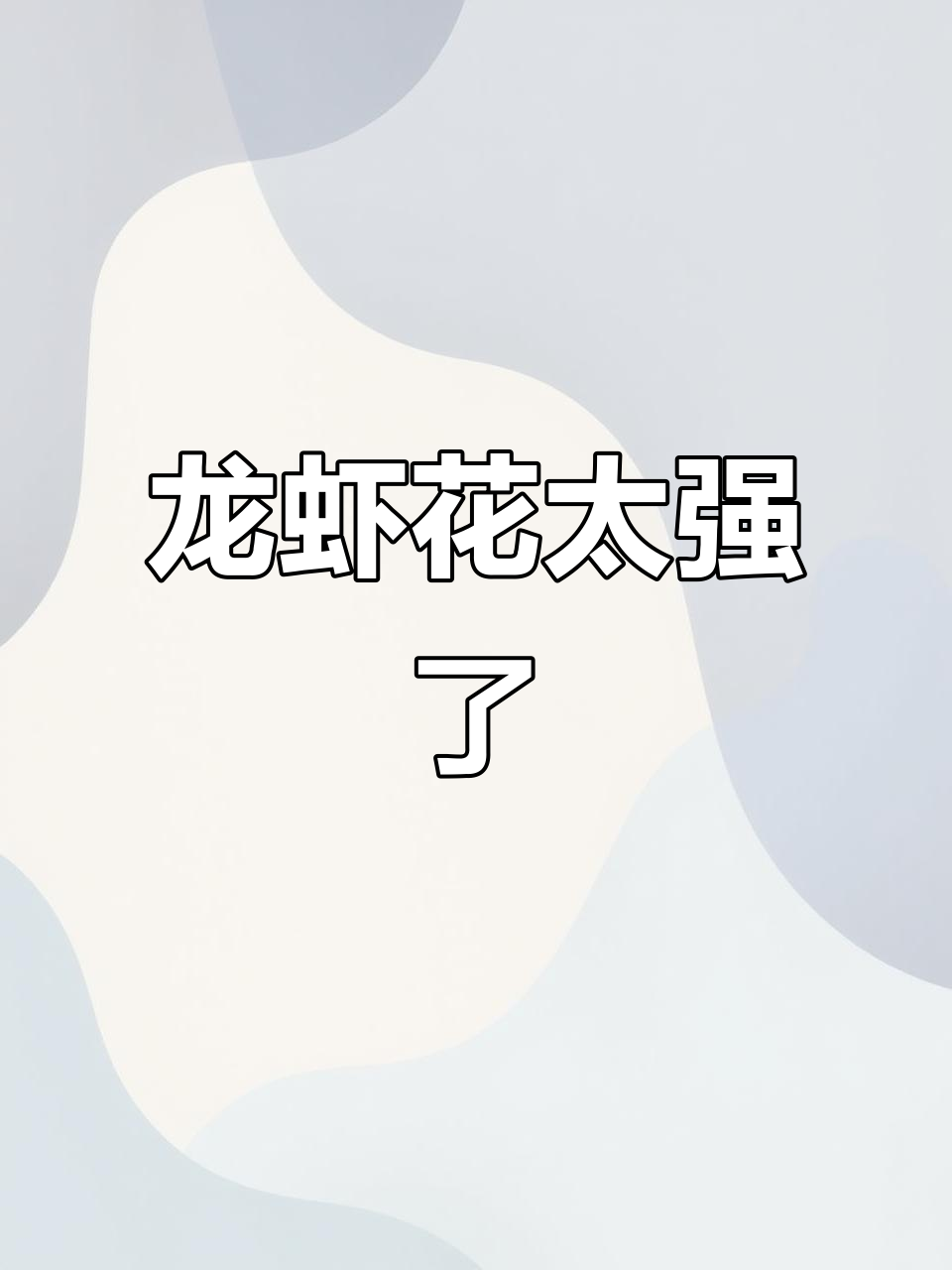 520龙虾花来袭,实力超乎想象!