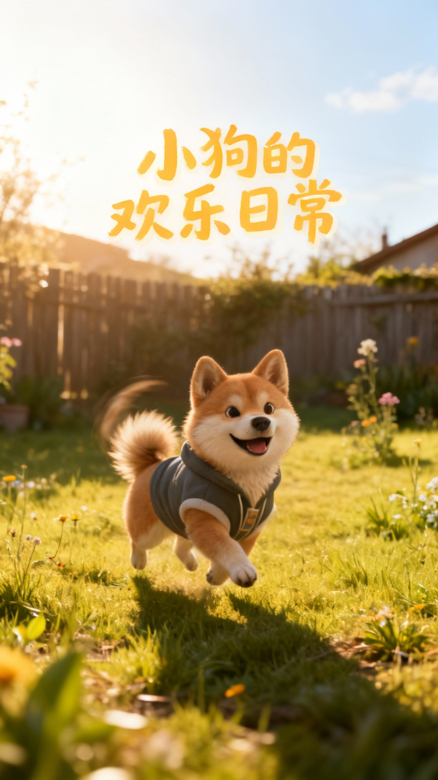 可爱小狗小八的欢乐日常