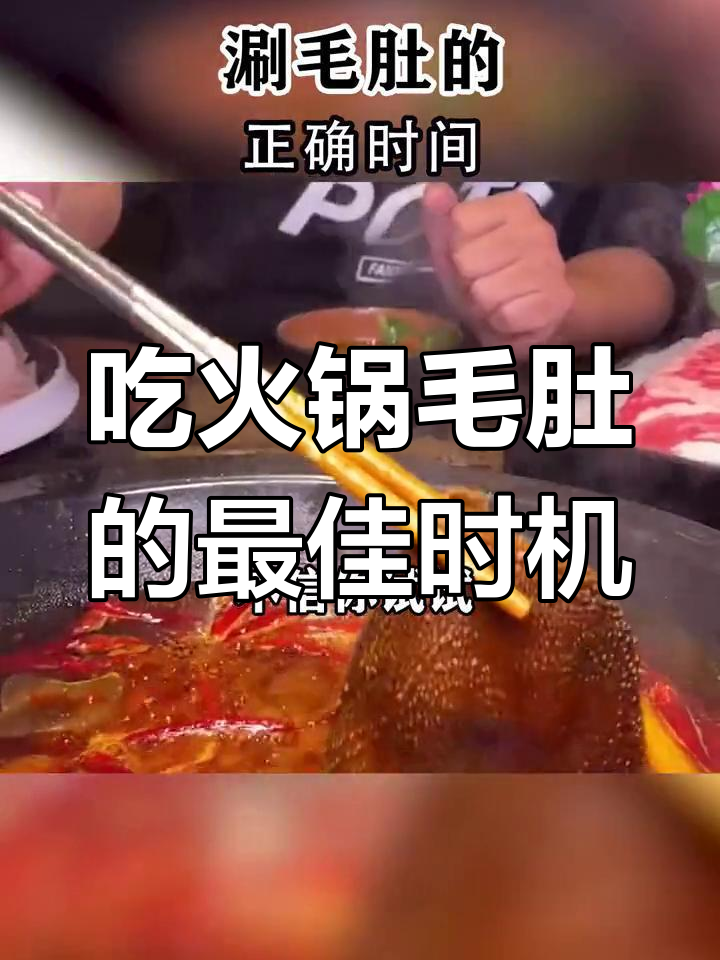 火锅毛肚涮煮时间揭秘,8分钟最美味