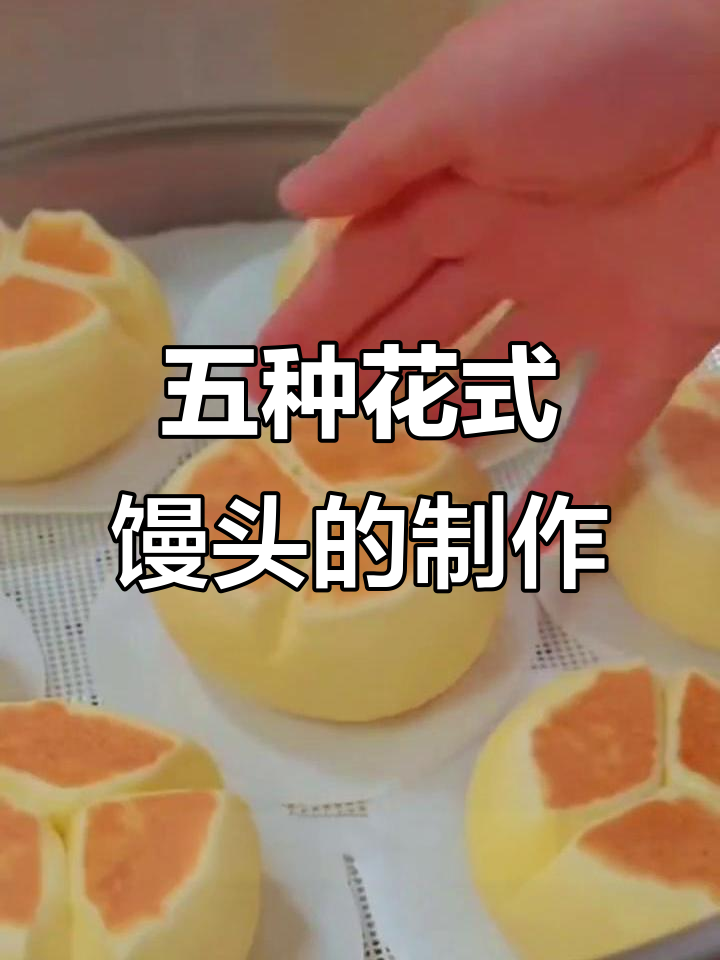 山东寿光特色馒头培训：五种花样做法，奶香开花馒头轻松学