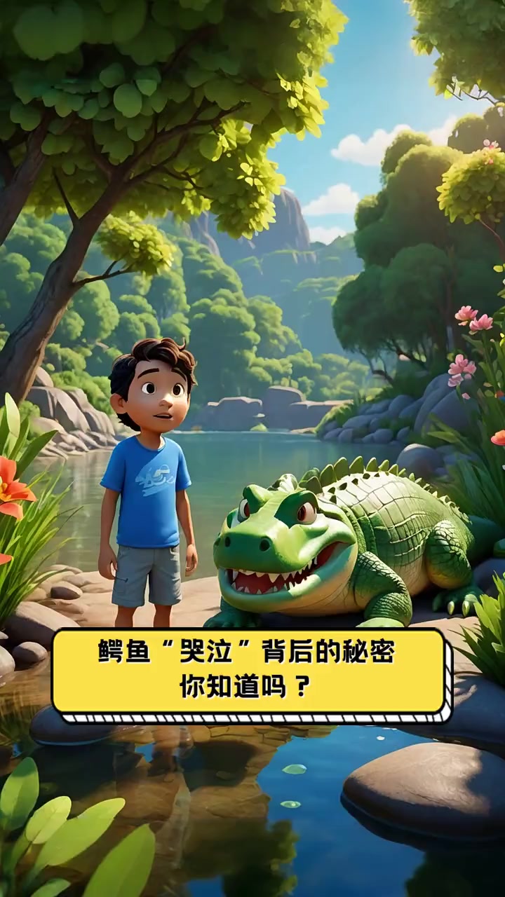 鳄鱼“哭泣”背后的秘密,你知道吗?