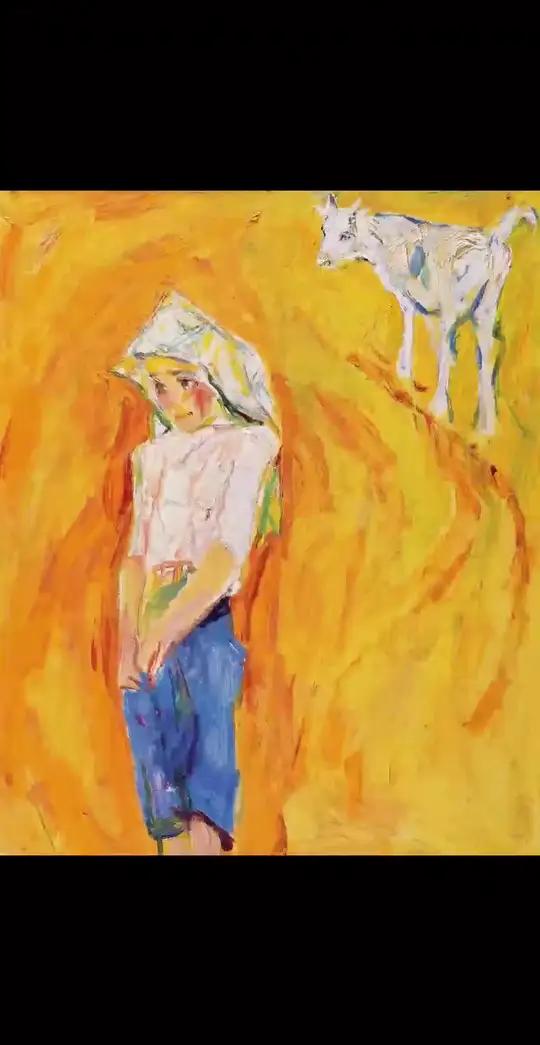 「罗尔纯 作品系列第8集」还是很喜欢罗老师的作品。有的很多画家用鲜艳的色彩，画面特别的“生