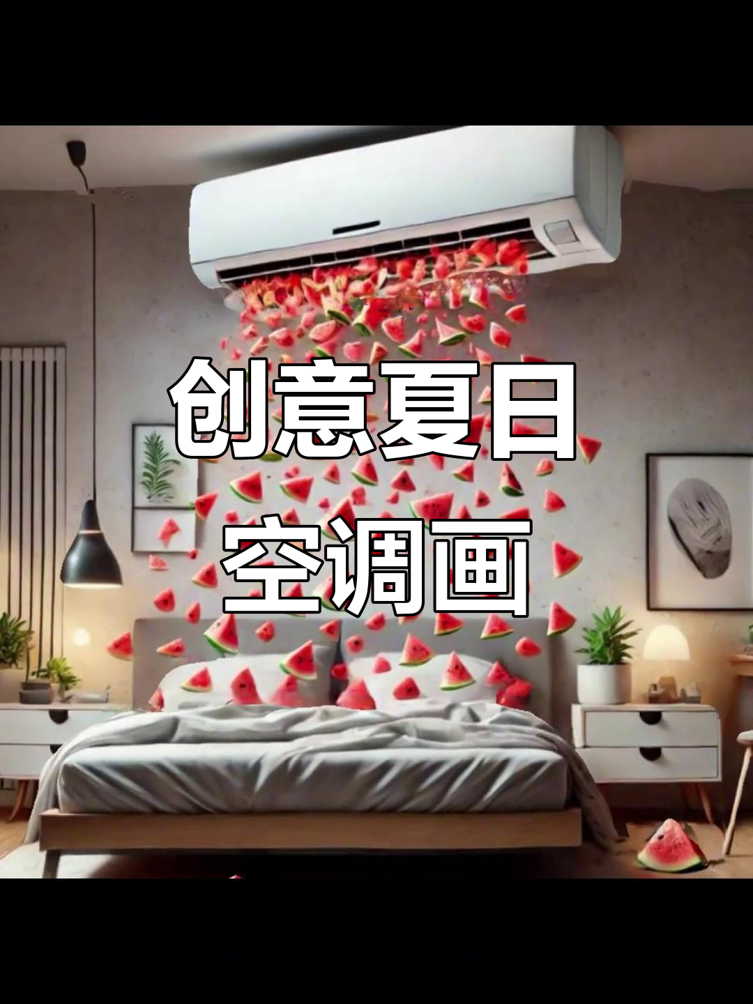 画出夏天空调的奇妙世界,湘菜、披萨都能变空调!