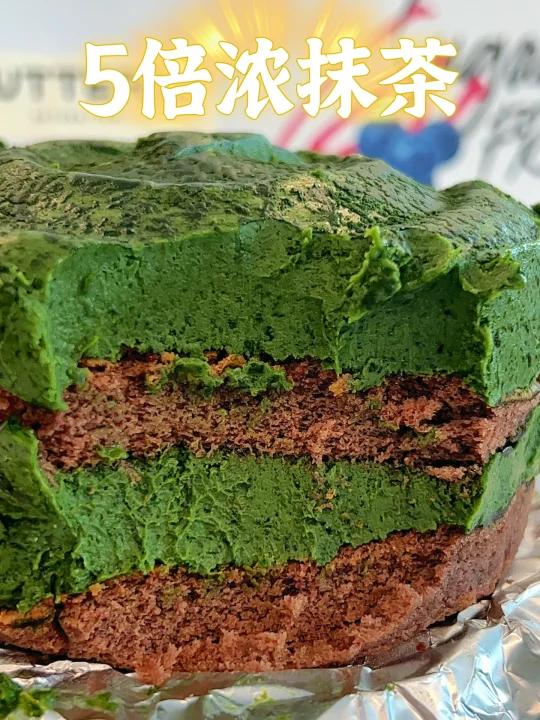 在上海!5倍浓的抹茶蛋糕!