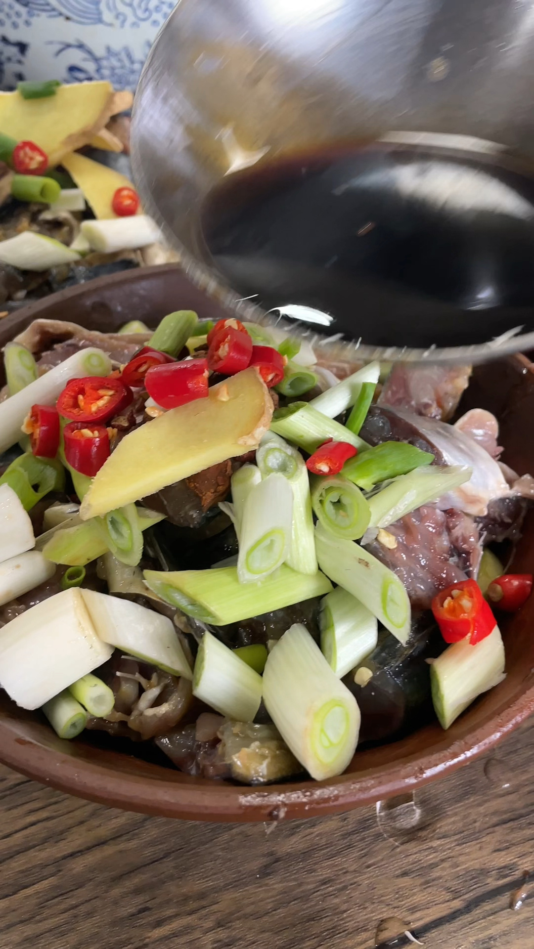 蒸咸鲐鲅鱼