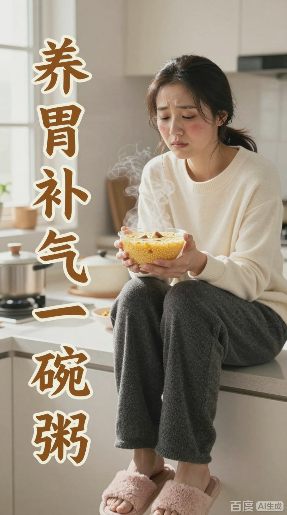 人参山药小米粥，养胃补气家常味