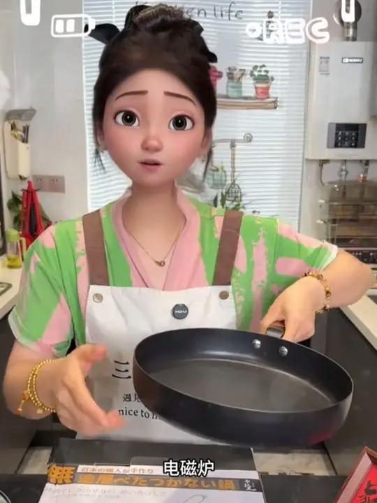 平底锅就要买这种纯铸铁的,无涂层用着更健康!关键还不粘,煎鱼,煎蛋,煎牛排特丝滑,就这个价