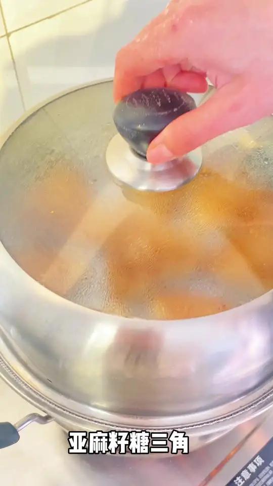 亚麻籽糖三角，简单营养美味的好吃，你也学起来吧