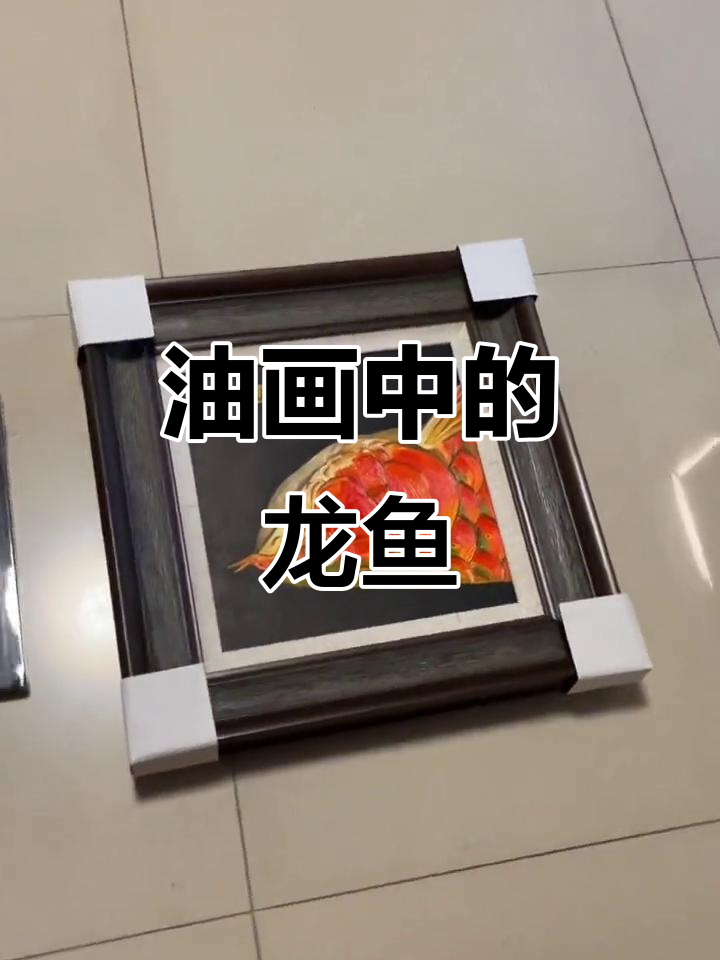 画出自己喜欢的龙鱼，享受油画的魅力与乐趣