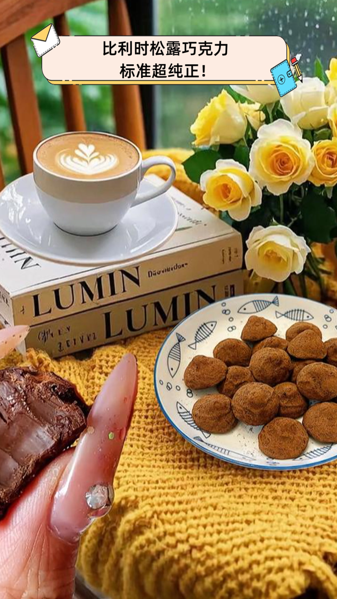 比利时松露巧克力,标准超纯正!