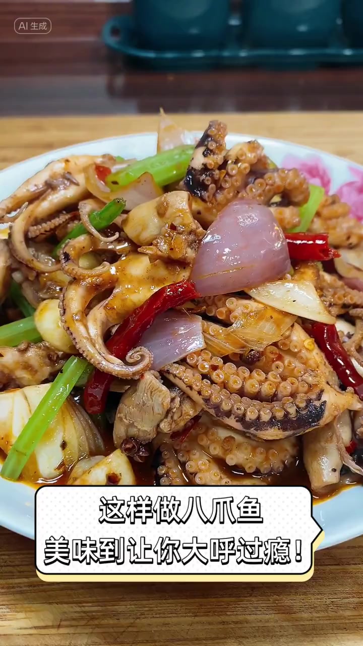 这样做八爪鱼,美味到让你大呼过瘾!