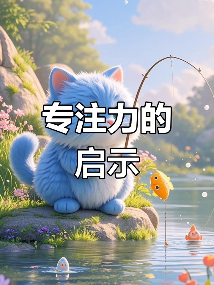 《小猫钓鱼》让孩子明白专注力的重要性