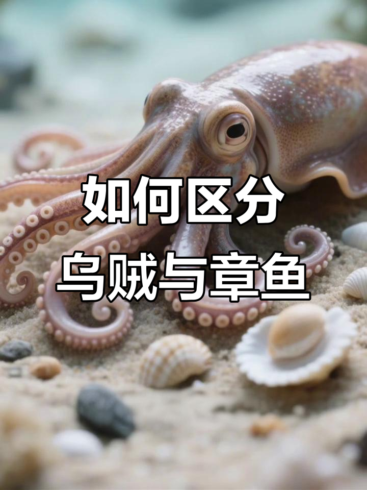 乌贼和章鱼的区别，你了解吗？