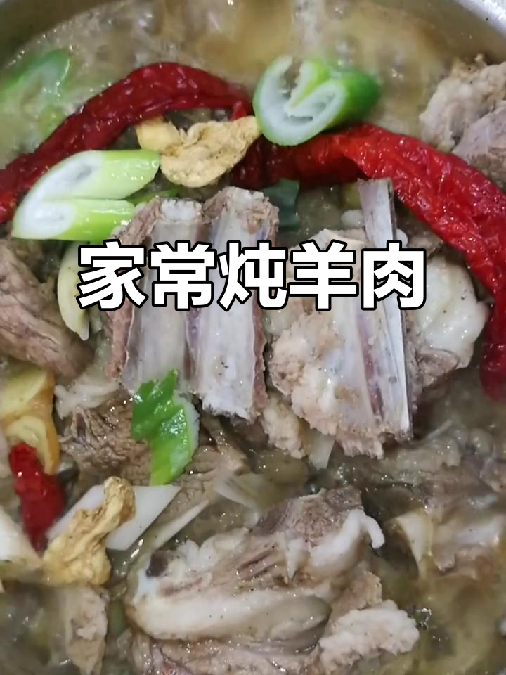 巴盟家常炖羊肉,香气扑鼻让人怀念的味道