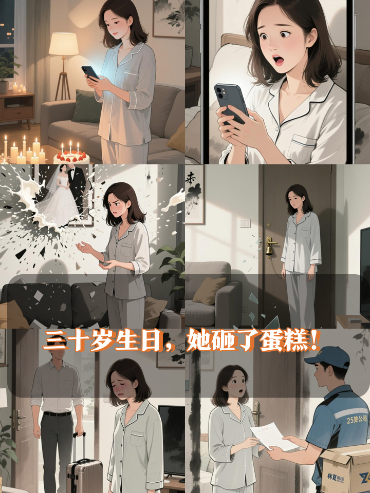 闺蜜送的三十岁生日蛋糕里,藏着她老公的婚戒