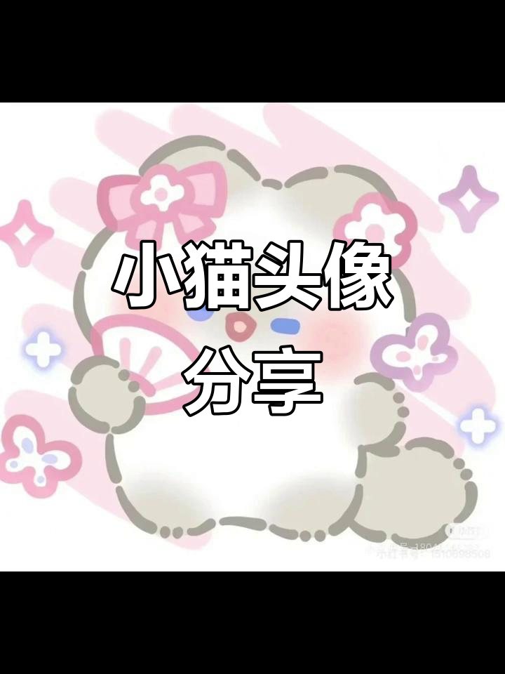 萌宠猫咪头像,可爱卡通风格来袭