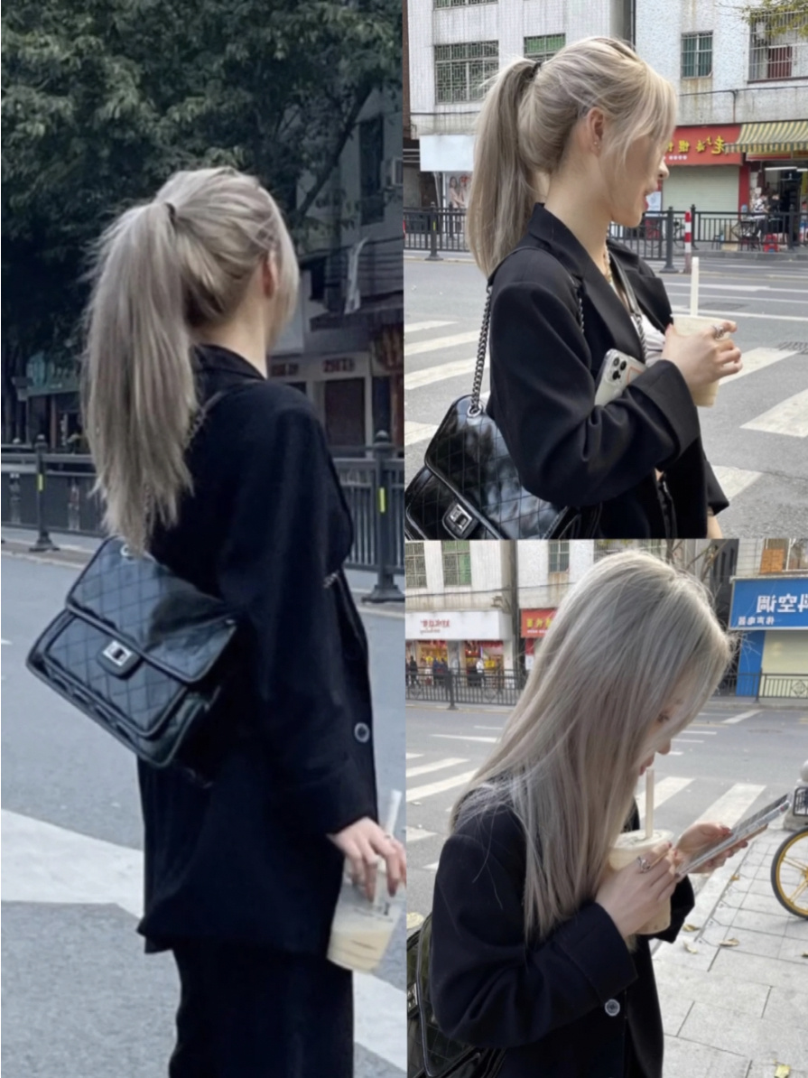 越洗越好看的发色亚麻灰棕色高级气质