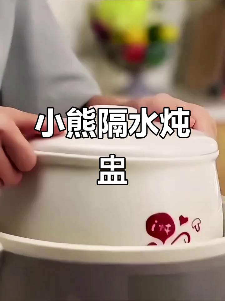 4.5升小熊电炖盅,厨房必备神器