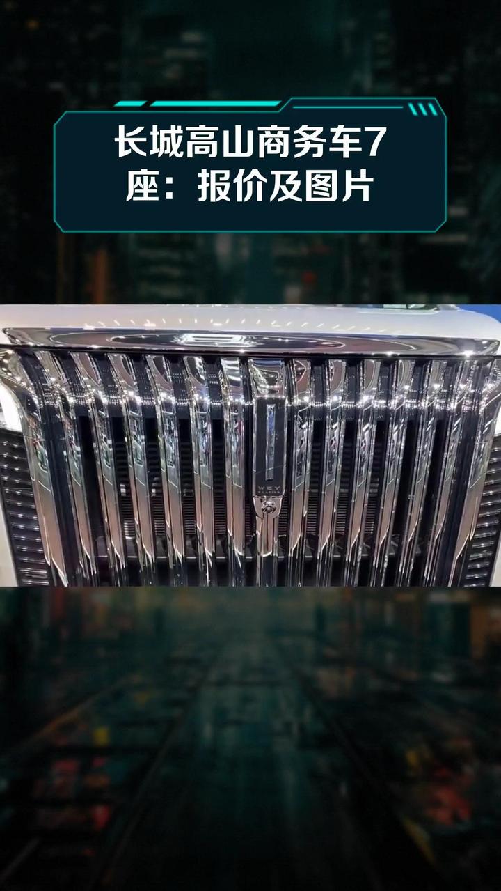 长城高山商务车7座:报价及图片