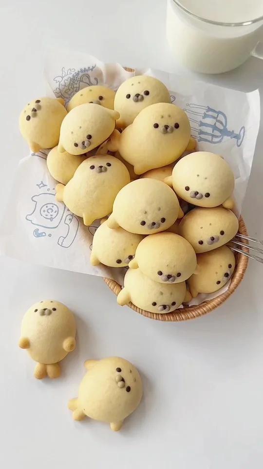 给闺蜜做的饼干夯“豹”了