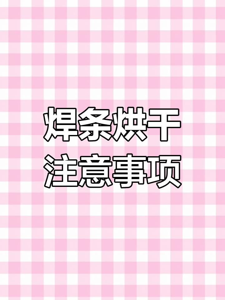 焊接桥烘干箱使用指南