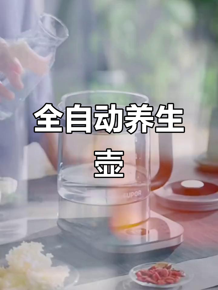 苏泊尔养生壶，316不锈钢全自动煮茶花茶电热壶