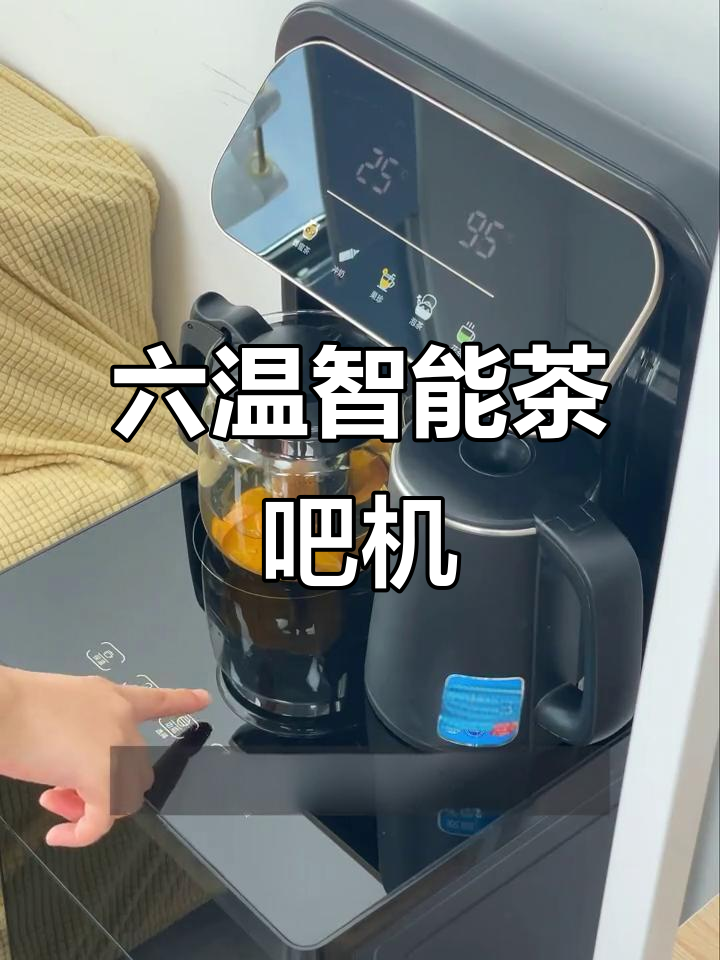 智能茶吧机,六种温度调节轻松冲泡奶茶