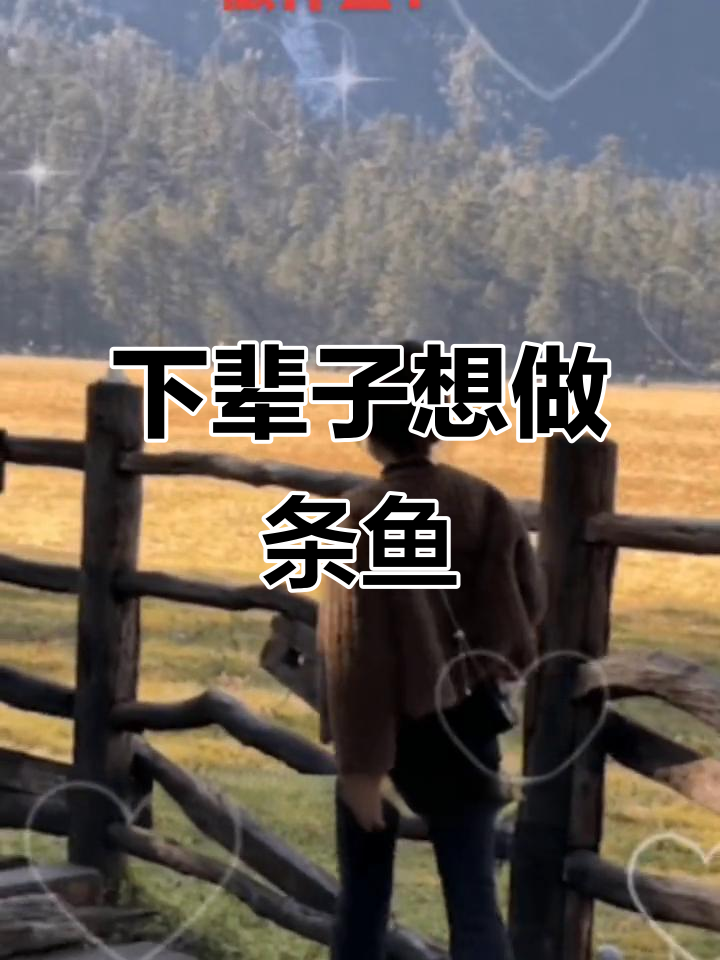 如果有下辈子,我想做一条无忧无虑的鱼