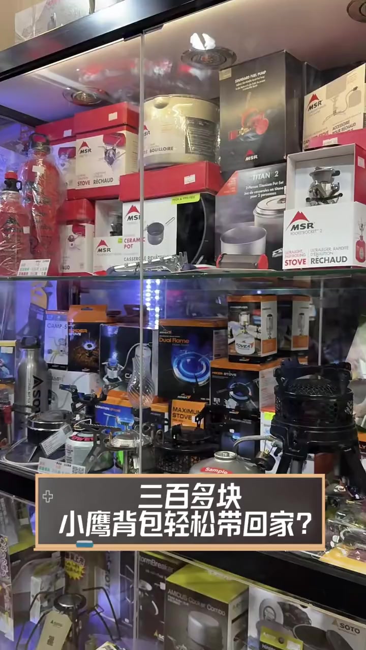 三百多块,小鹰背包轻松带回家?
